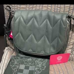 Vince Camuto  leather crossbody bag .